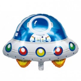 Фольгована фігура велика Літаюча тарілка (Китай) (в індив. упаковці)