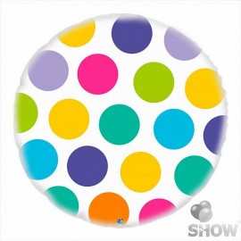 Фольга Горох цветной Арт-шоу