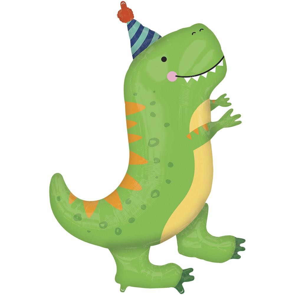 Фольга фигура большая Динозавр T-REX Anagram