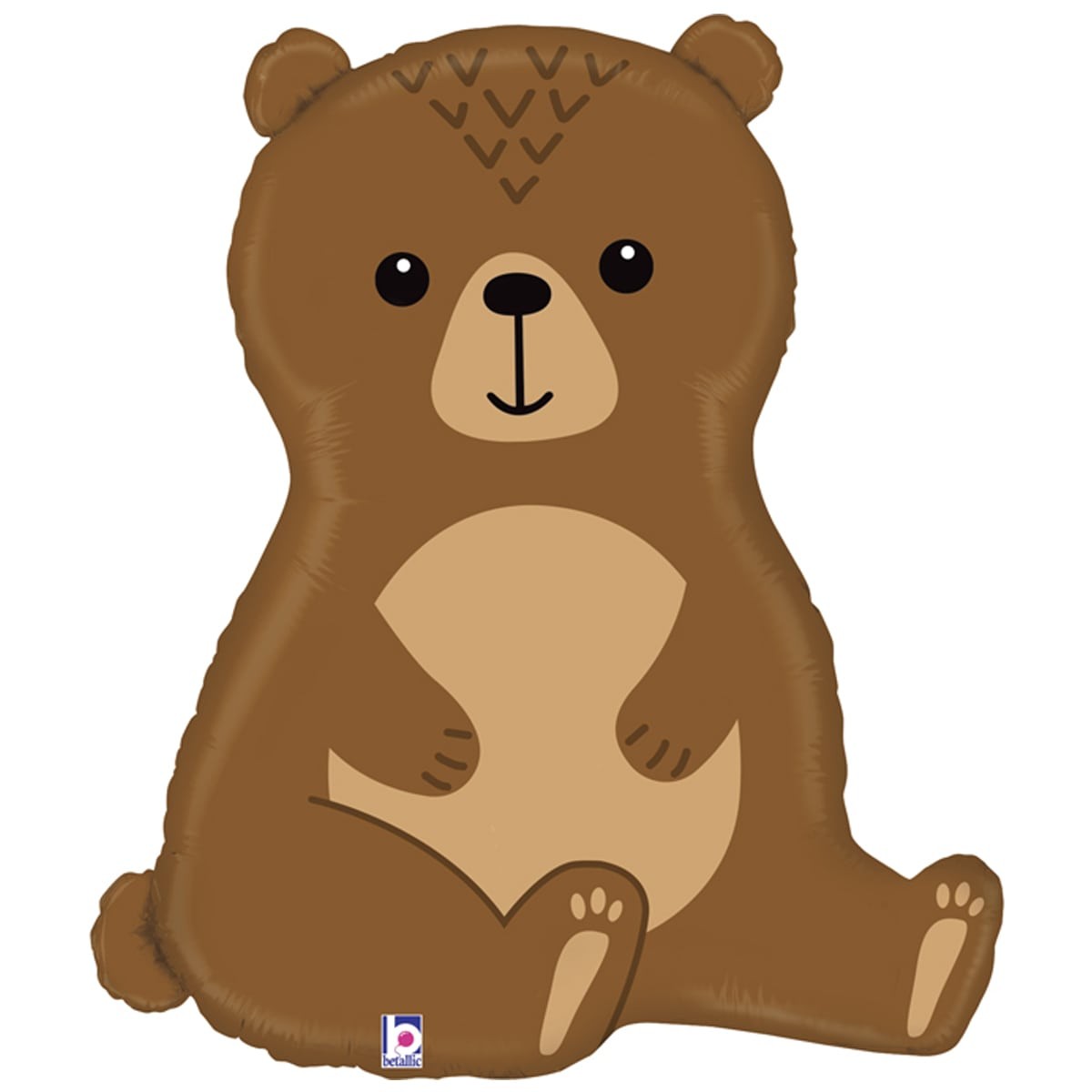 Фольга фигура большая Медведь лесной (Grabo)