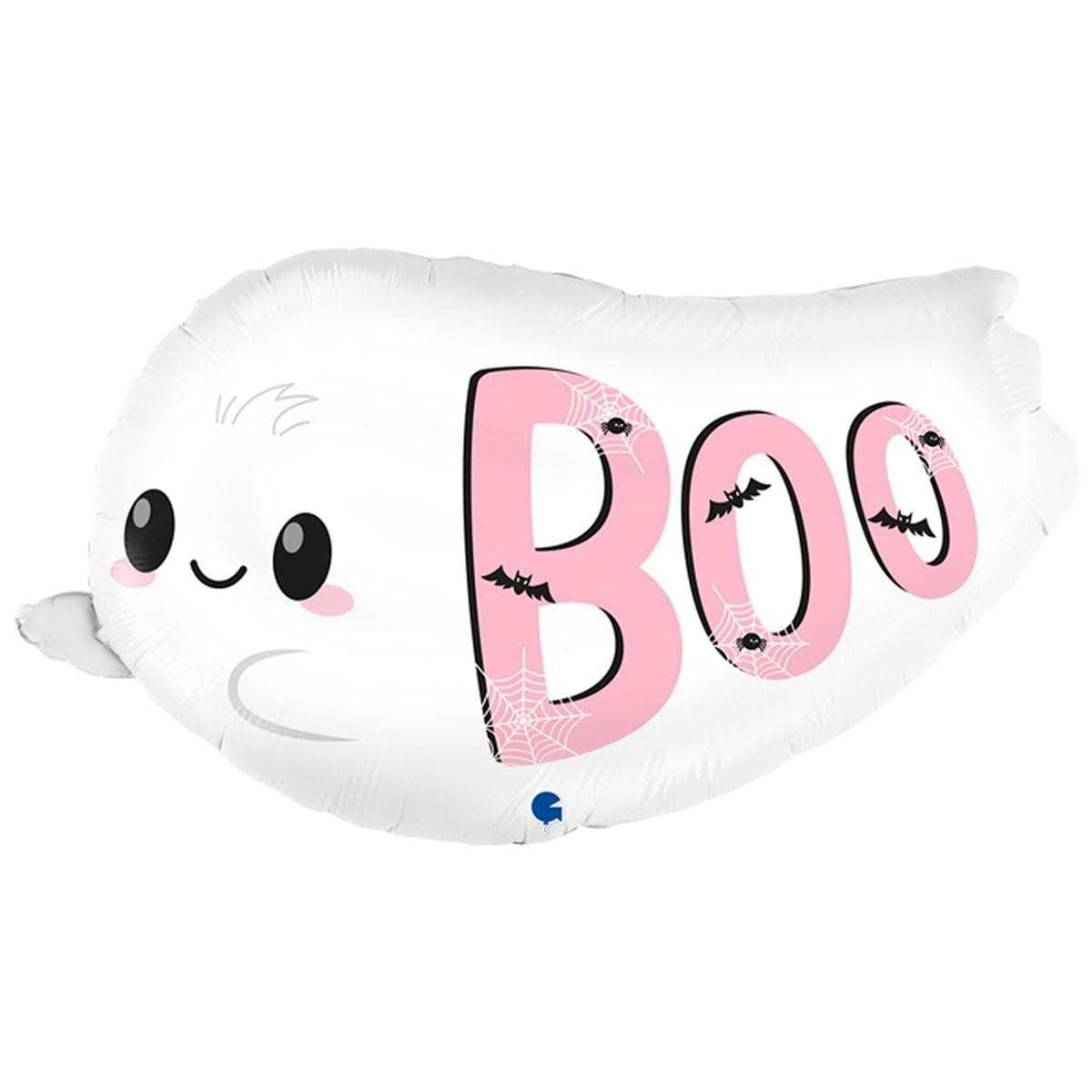 Фольга фигура большая Halloween привидение Boo (Grabo)