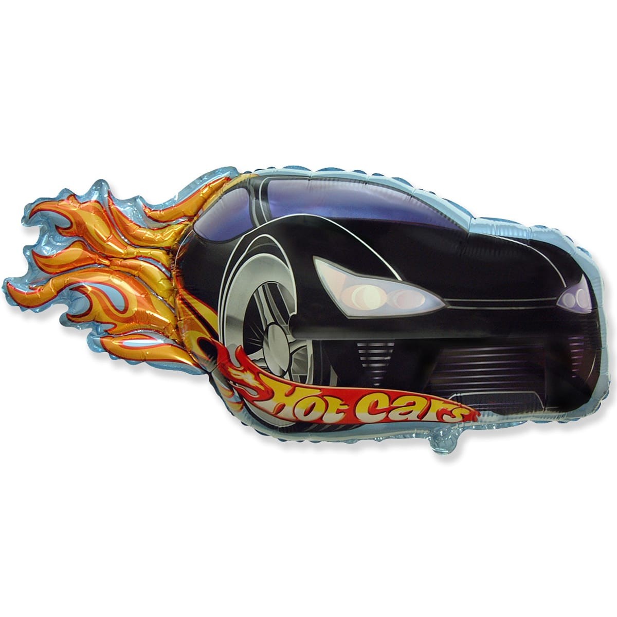 Фольга Flexmetal фигура большая Хот Карс черная (в инд. уп.)