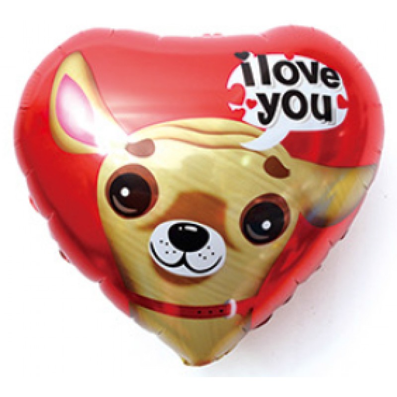 Фольга серце 18