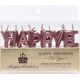 Набір свічок для торту літери 